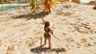 It all begins here, with the smallest of animals and crude weapons. (Image via Studio Wildcard)